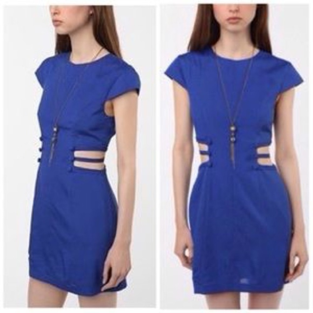 EUC cutout cocktail night out dress